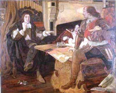 Ford Madox Brown Protector of the Vaudois Spain oil painting art